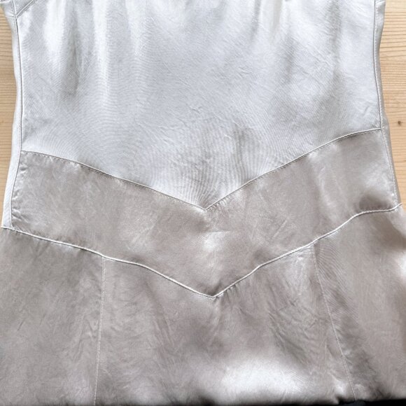 HORSES Atelier Slip Dress in Ivory/Champagne - Picture 8 of 16